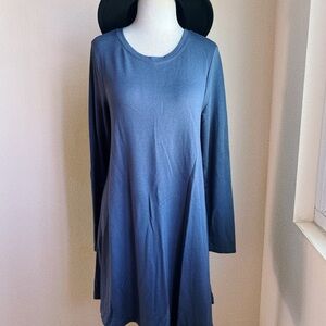 LOFT Lounge Pullover in Dusty Blue